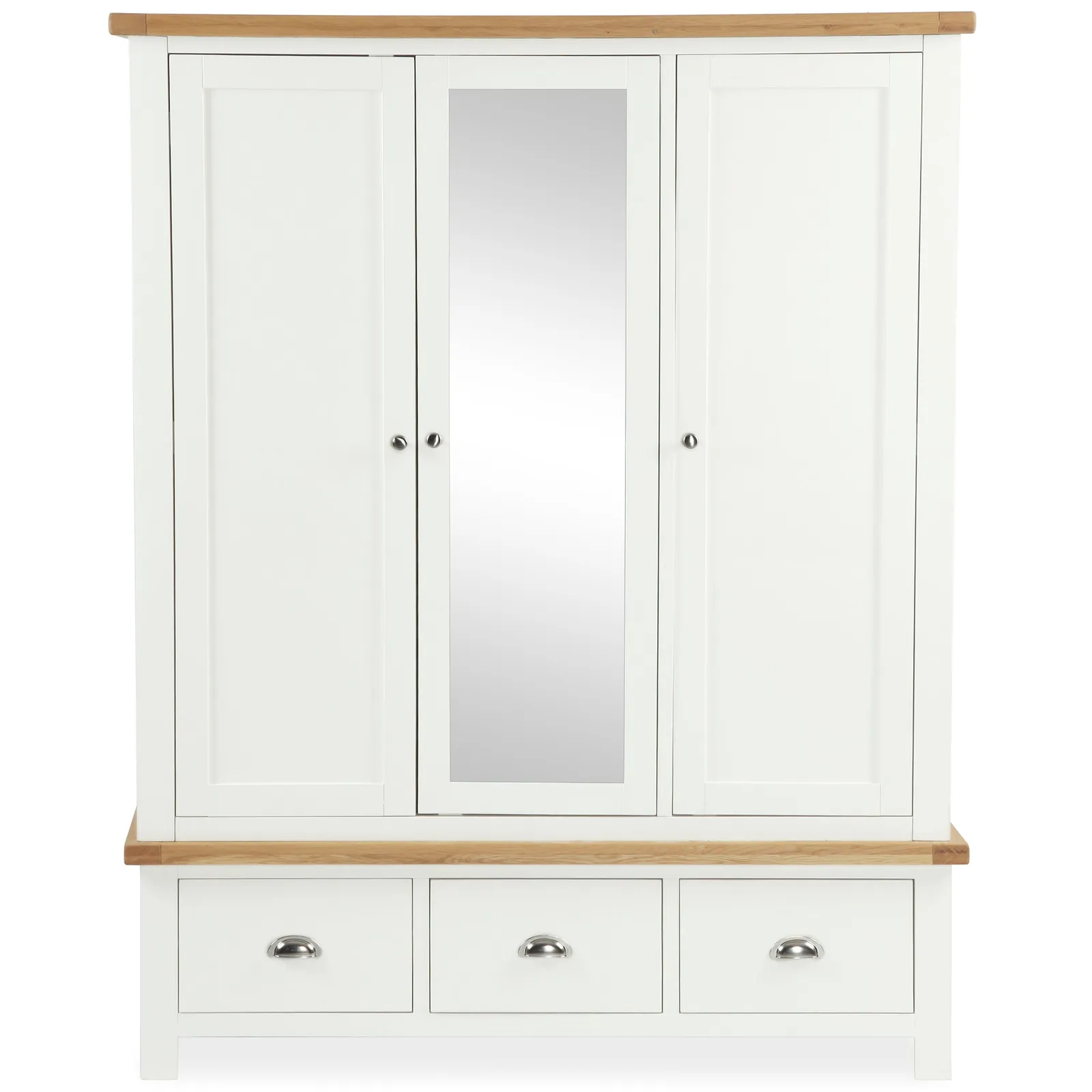 Wilby Cream Triple Wardrobe Cream (Natural)