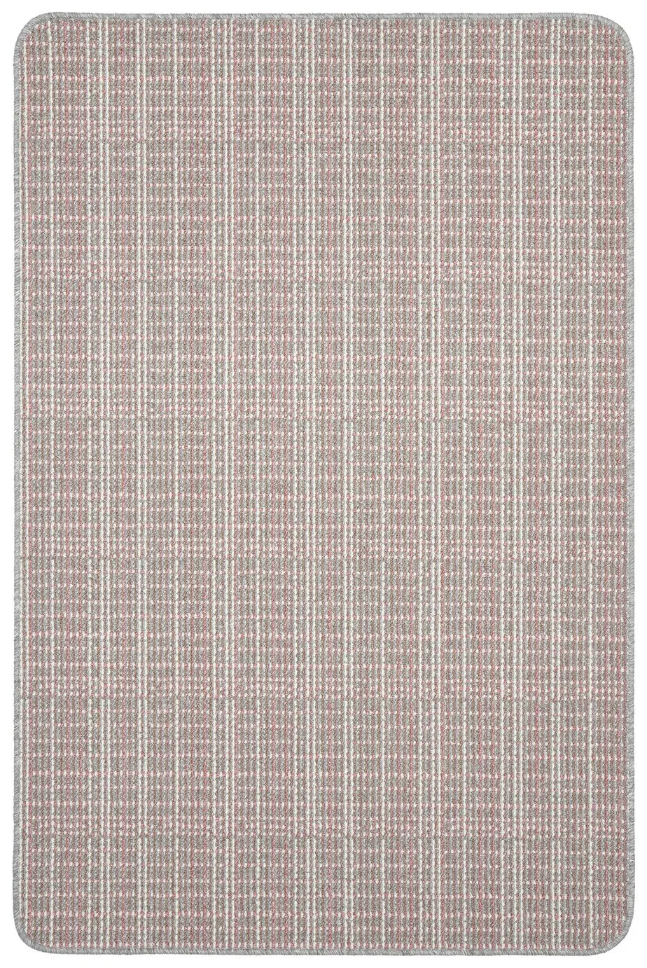 Dandy Warren Flatweave Rug - 150x100cm - Grey Pink