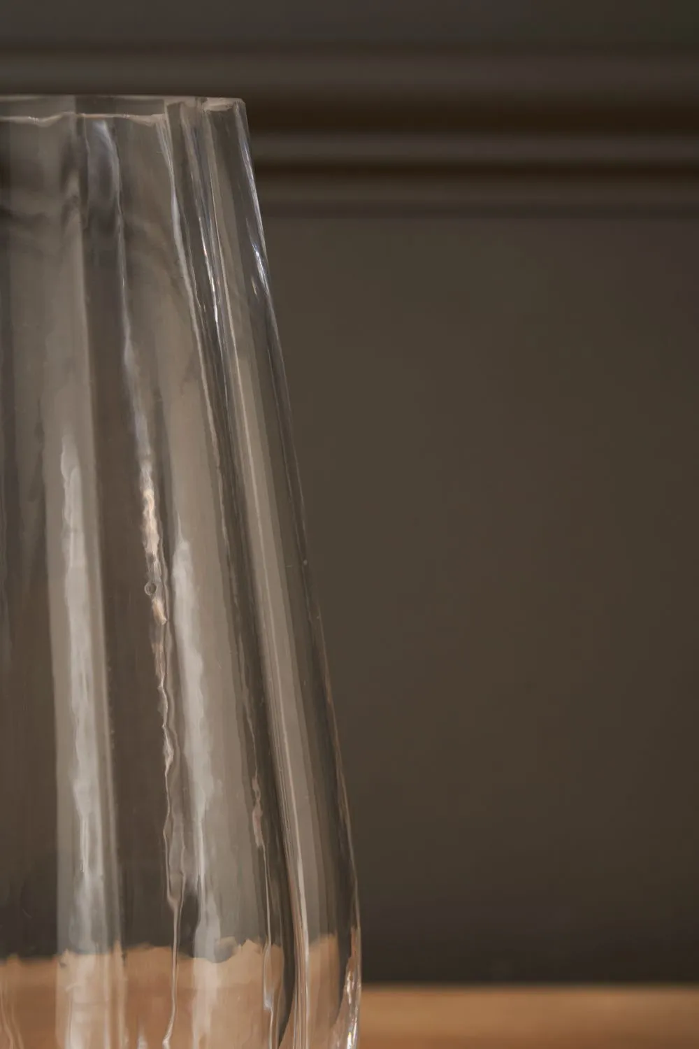 BHS Tulip Glass Vase in Clear 3