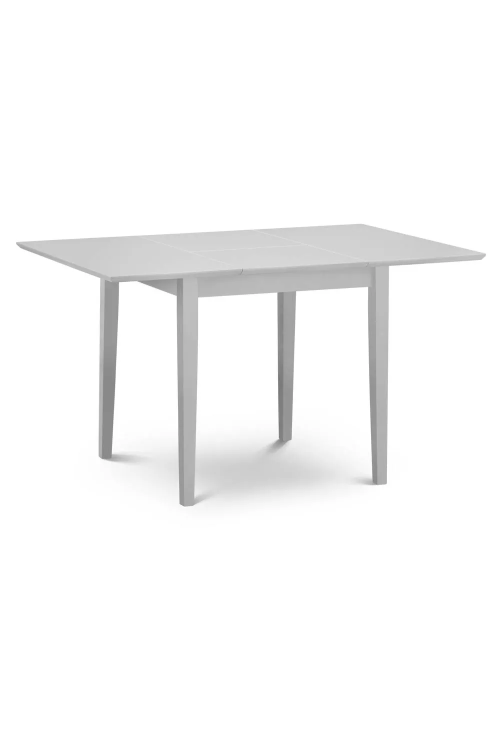 Julian Bowen Rufford Square to Rectangular Extending 4 Seater Dining Table in Grey 4