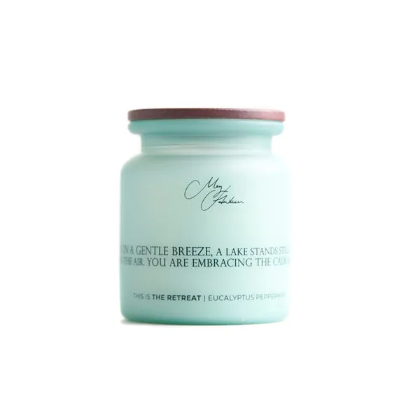 Meg Hawkins The Retreat Kingfisher Soy Candle 2