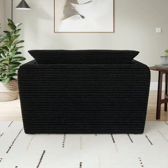 Blake Horizontal Jumbo Cord Snuggle Chair 3