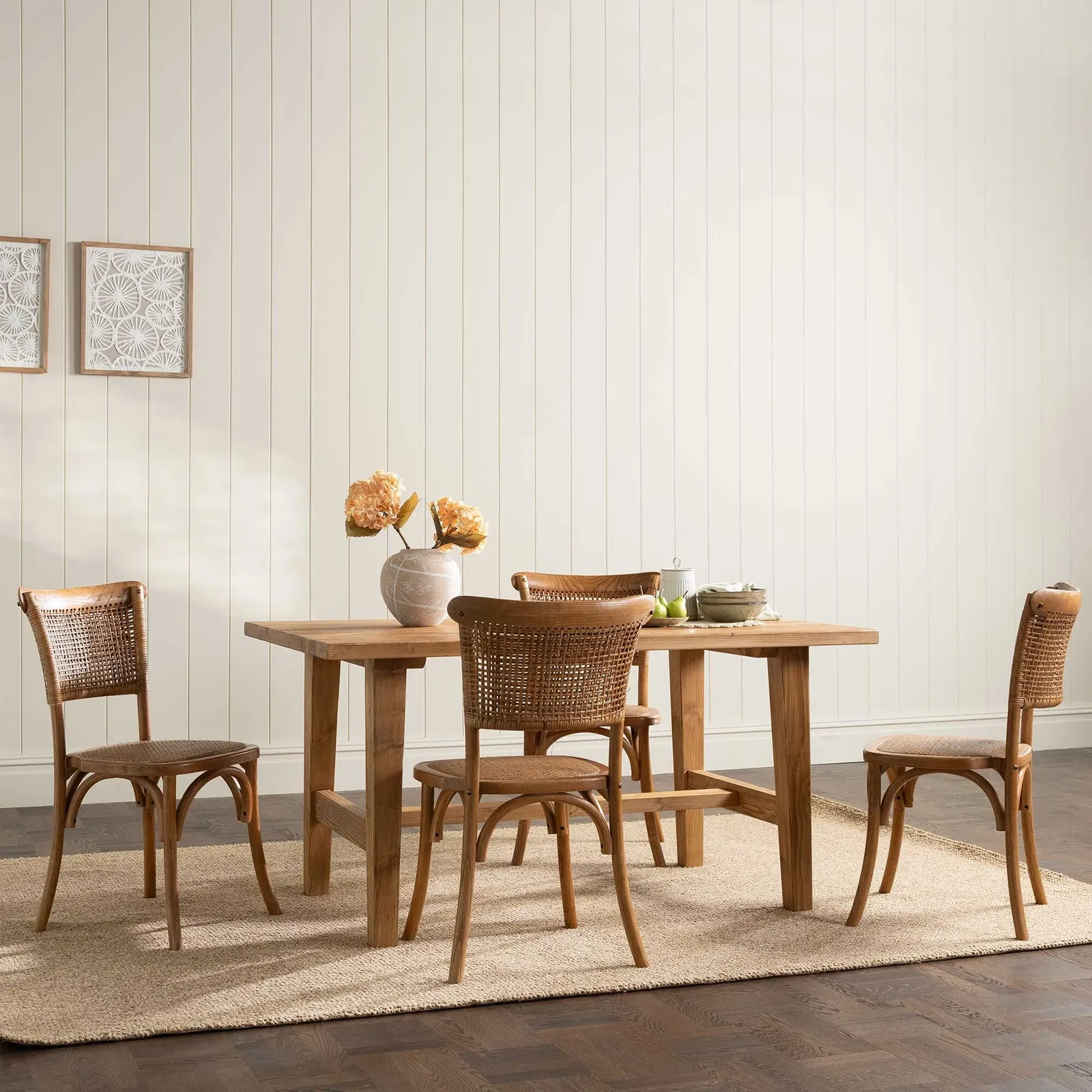 Amiens Dining Chair 50X53X89Cm, Brown Rattan | Barker & Stonehouse 2