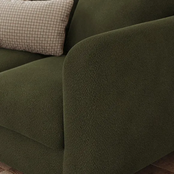 Luca Tonal Boucle 3 Seater Sofa 5
