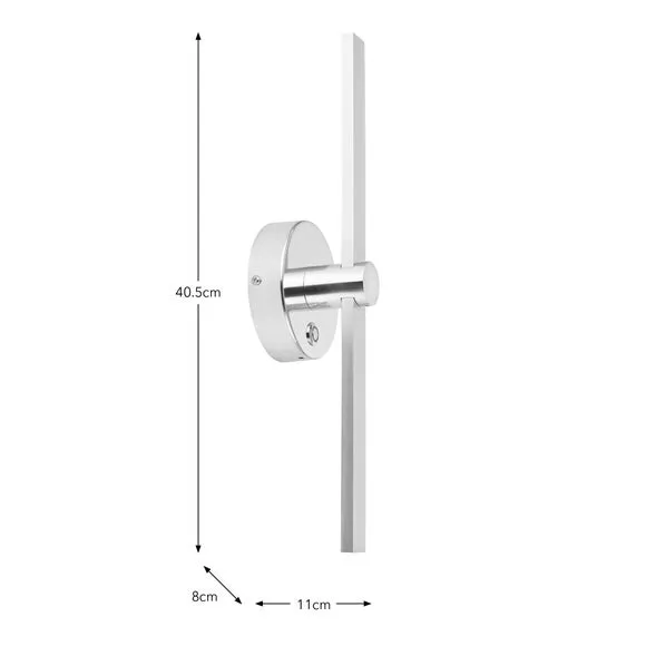 Kade Touch Dimmable Bathroom LED Wall Light 5