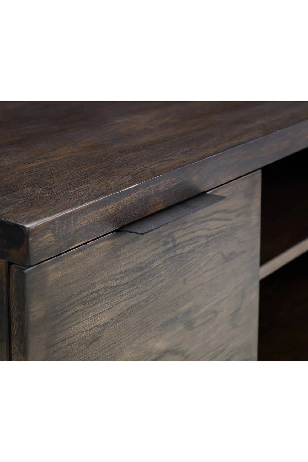 Julian Bowen Brooklyn TV Unit in Dark Brown 6