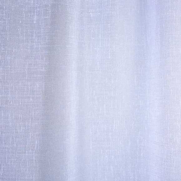 By the Metre White Brooks Voile Fabric 3
