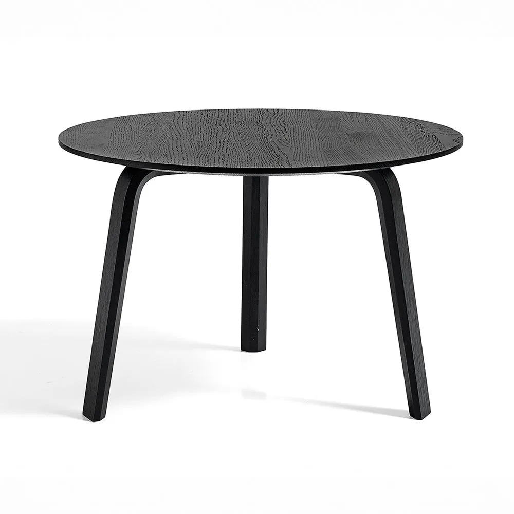 HAY Bella Coffee Table Black Lacquered Oak 60 x 39cm 2