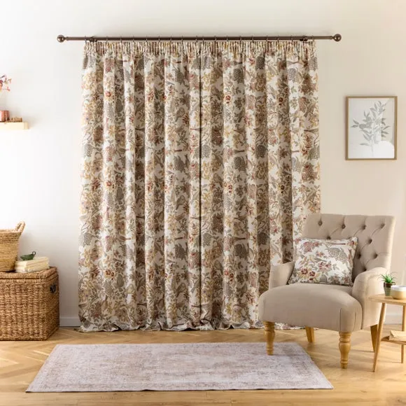 Apsley Jacquard Pencil Pleat Curtains 4