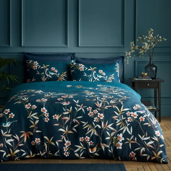 Chinoiserie Blossom Duvet Cover & Pillowcase Set