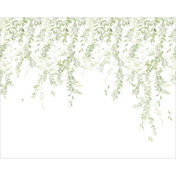 Leaf Trail Wall Mural 5