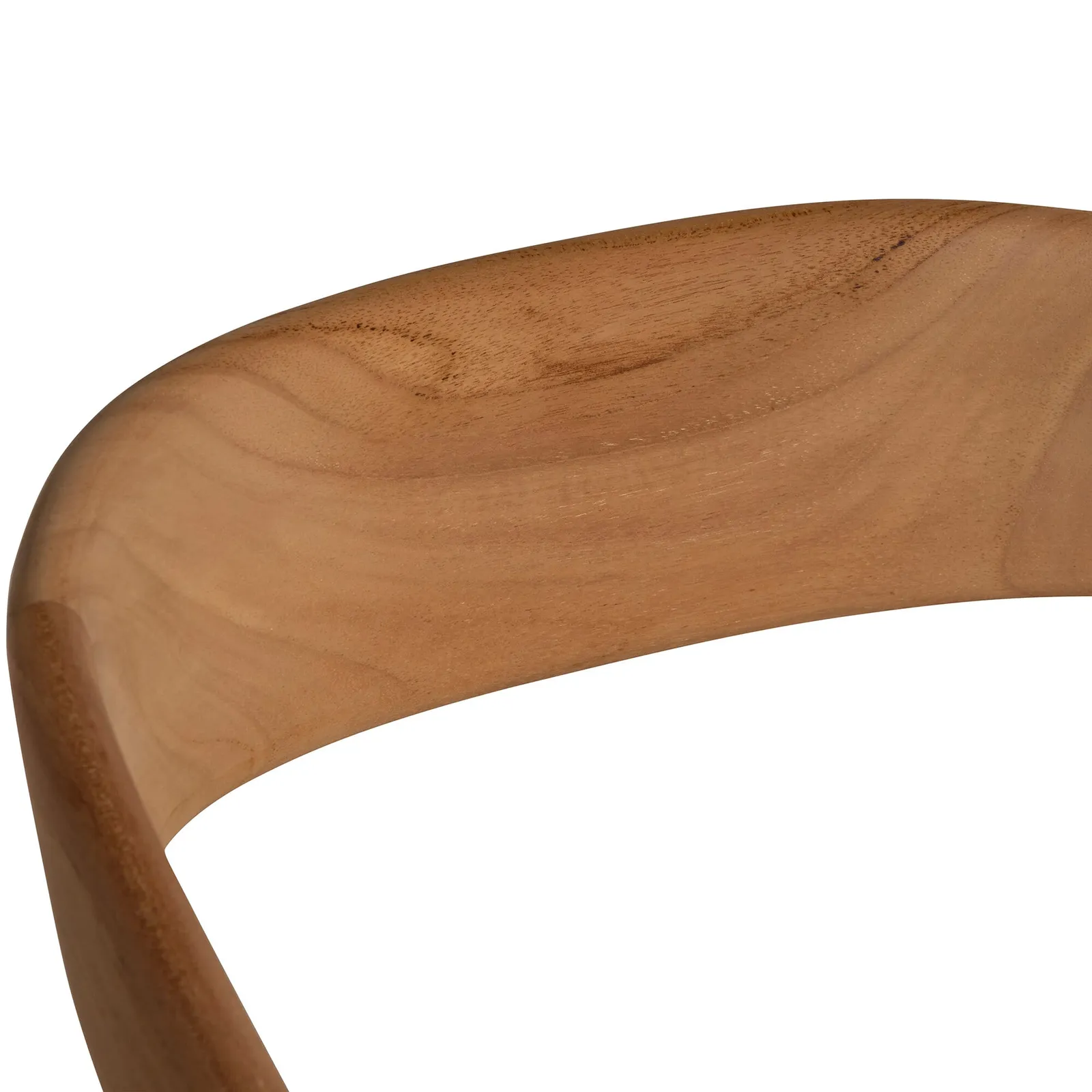 Semeru Armchair With Leather Seat, Wood | Barker & Stonehouse 5