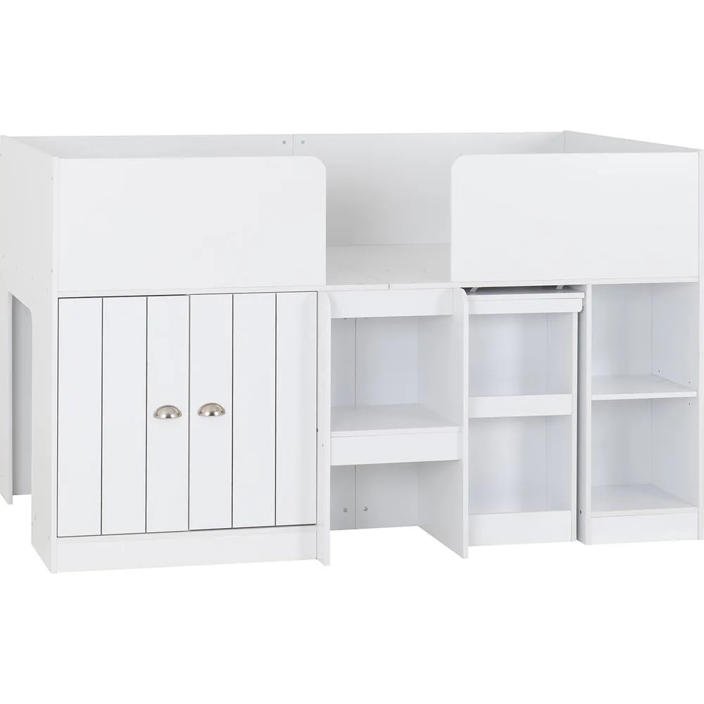 Seconique Orlando Study Bunk in White 2