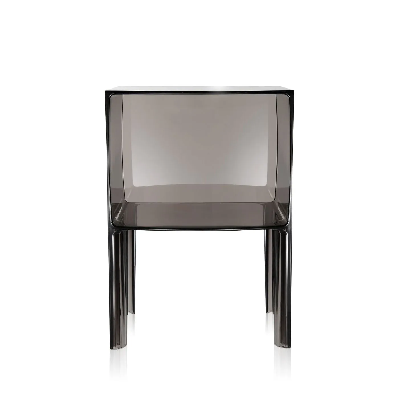 Kartell Ghost Buster Small Side Table in Transparent Fume 1
