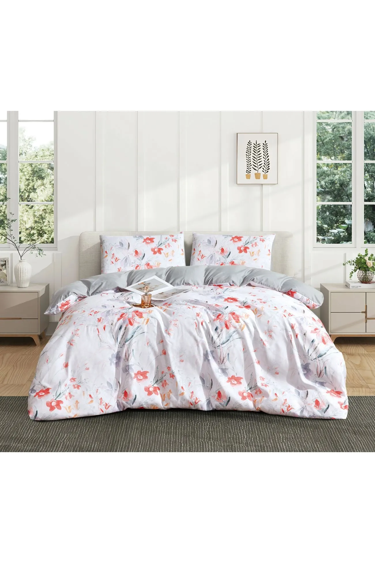 Ezysleep Pixie Floral Printed Duvet Set 2