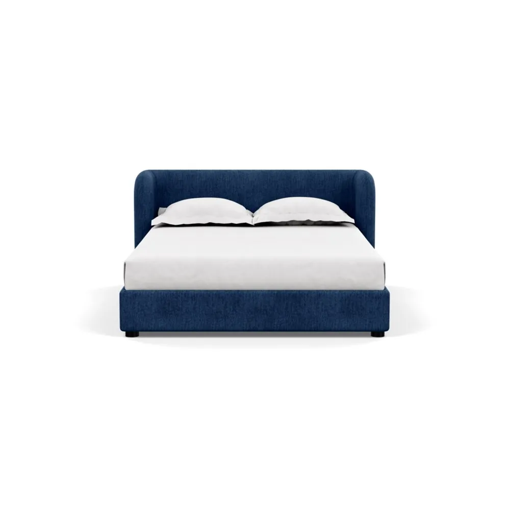 Scp Group Bed Double Broad Weave Lagoon