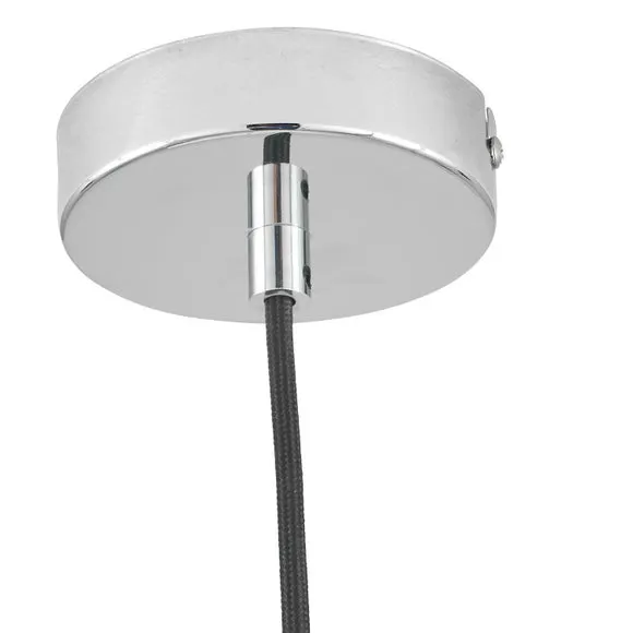 Asterope 3 Light Metal Semi Flush Ceiling Light 4