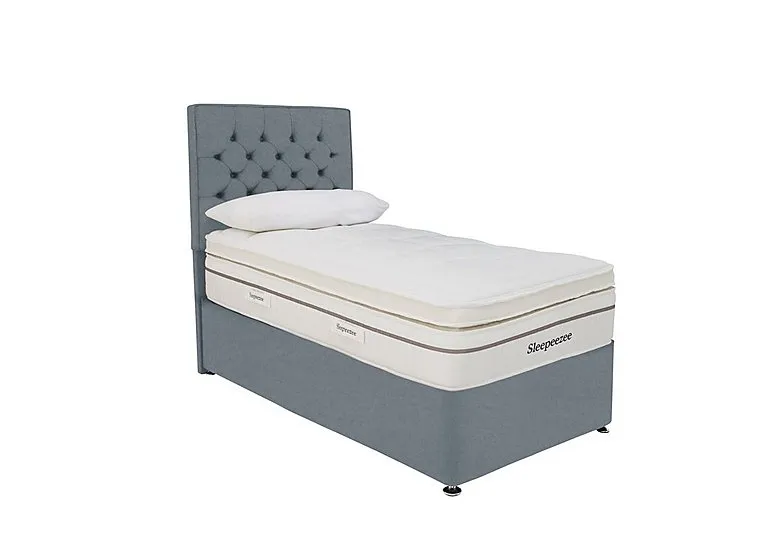 Harmony 3500 Soft Divan Set - Single - Joshua Blue