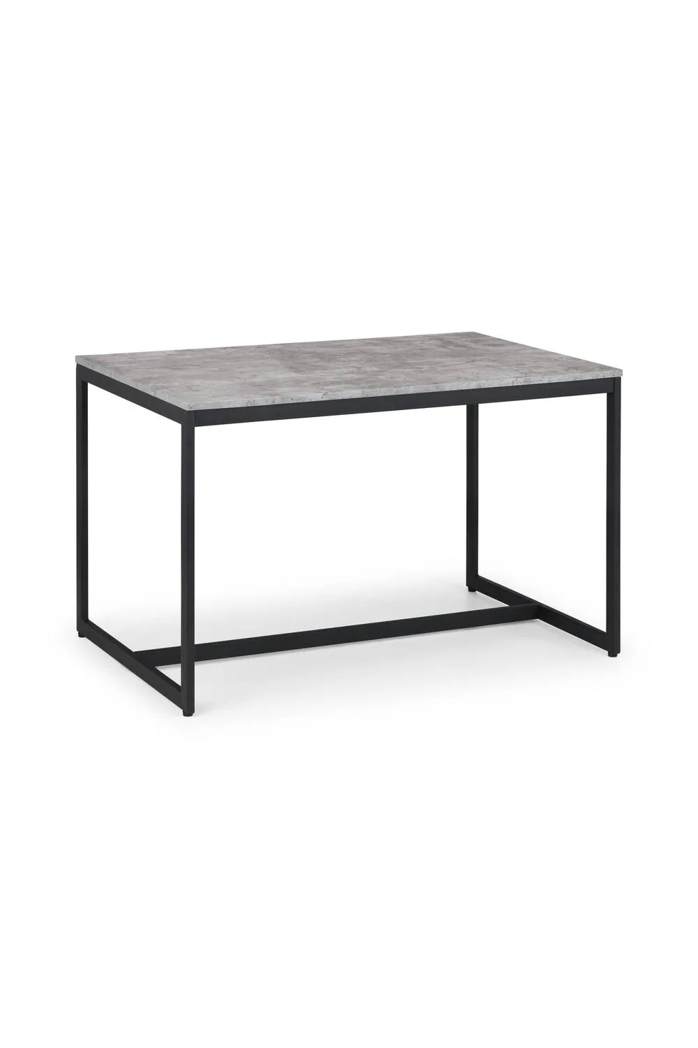 Julian Bowen Staten Rectangular 4-6 Seater Dining Table in Grey 5
