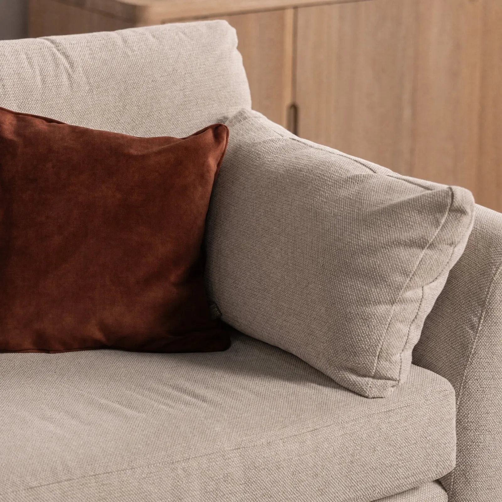 Benton Extra Large Sofa, Neutral Fabric | Barker & Stonehouse 4