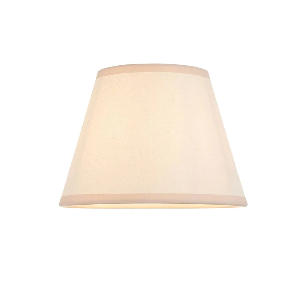 Netlighting Bibury Ash Wall Light Fabric Ivy Shade 20cm B22 in White 6