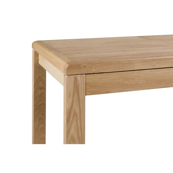 Curve 6 Seater Dining Table, Oak 5