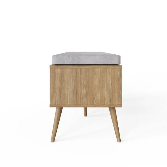 Noor Storage Bench, Wood Effect 6