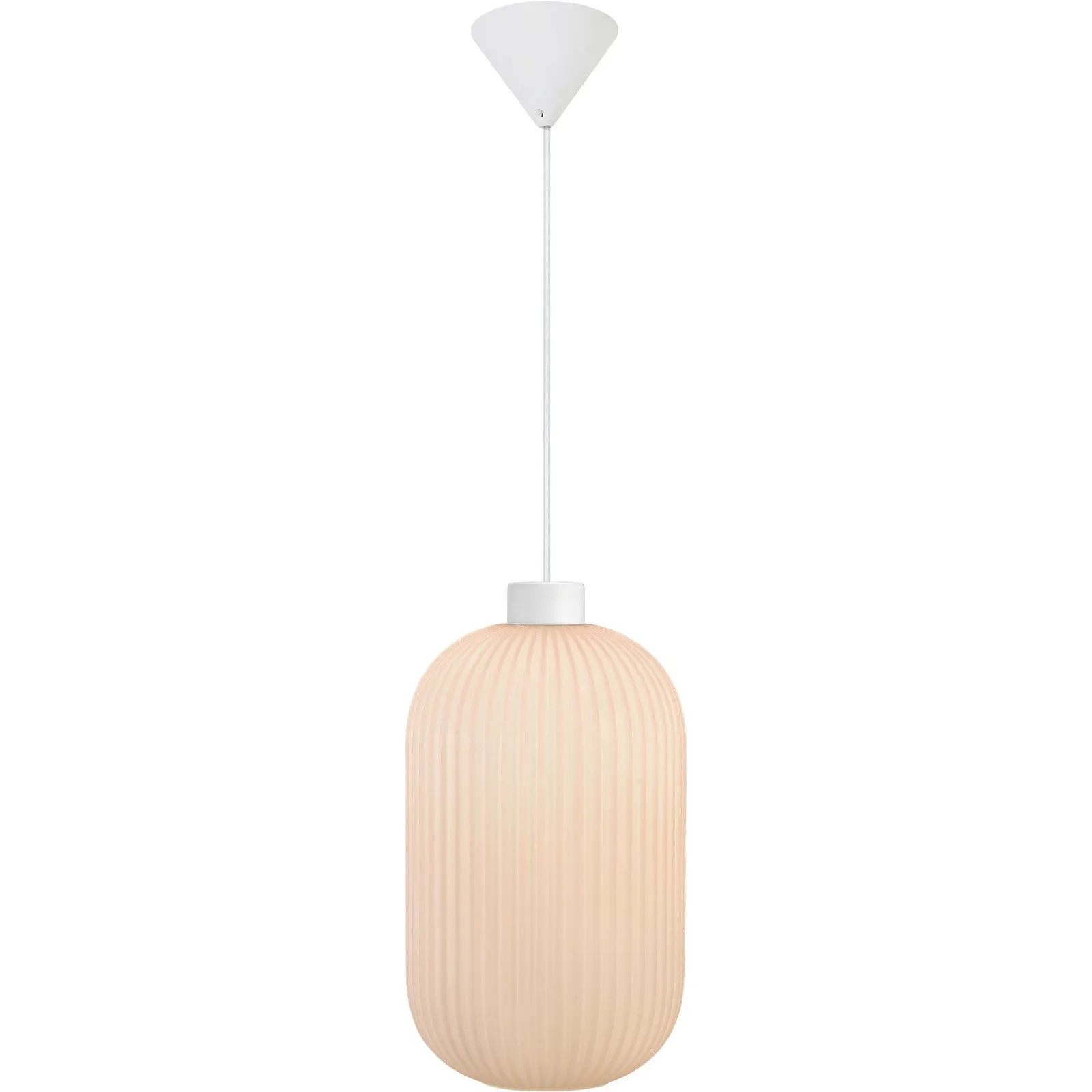 Nordlux Milford Pendant Light Opal White Glass Dining Room E27 Mains 20cm 2