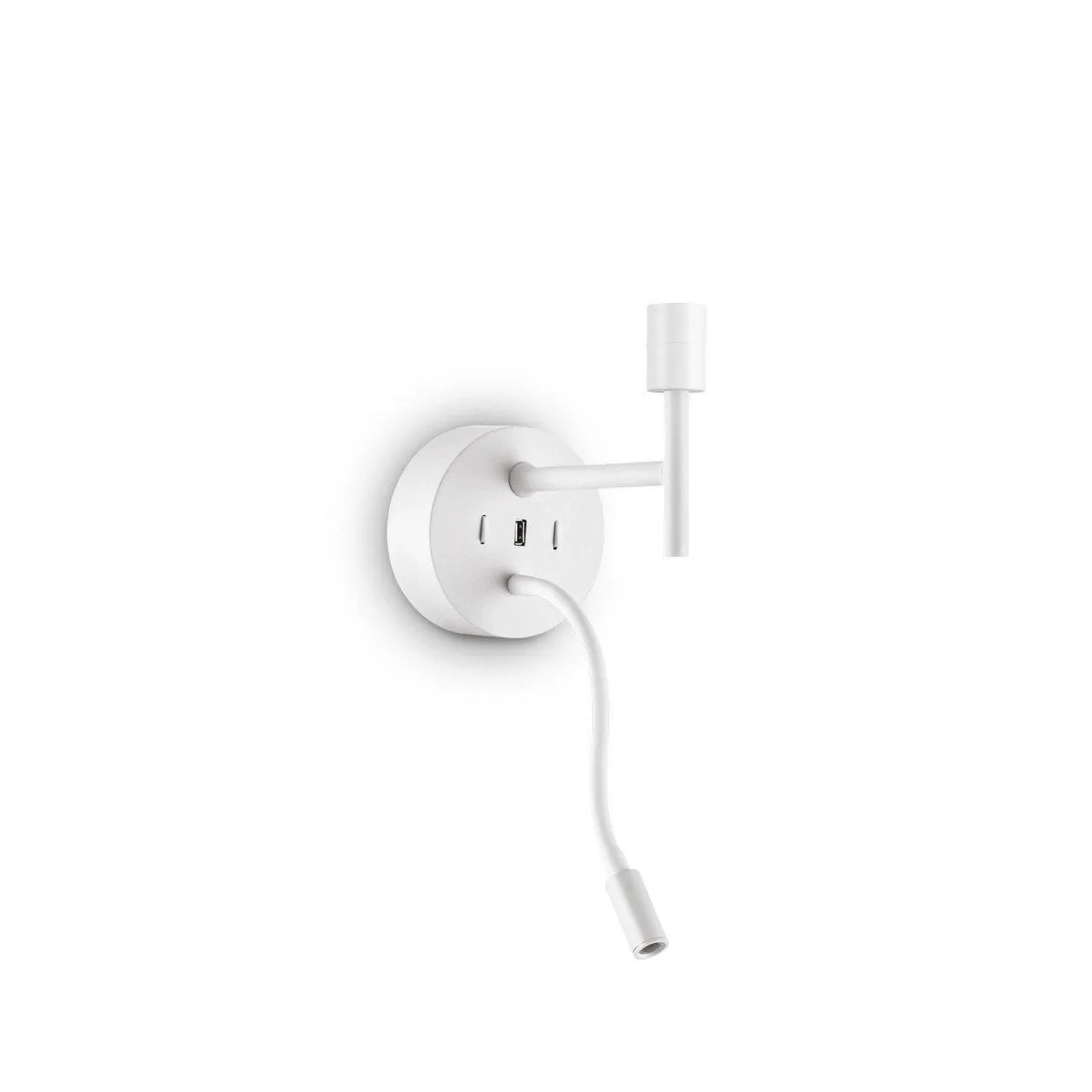 Netlighting Set Up Wall Light + Reading Light White Without Shade 3000K