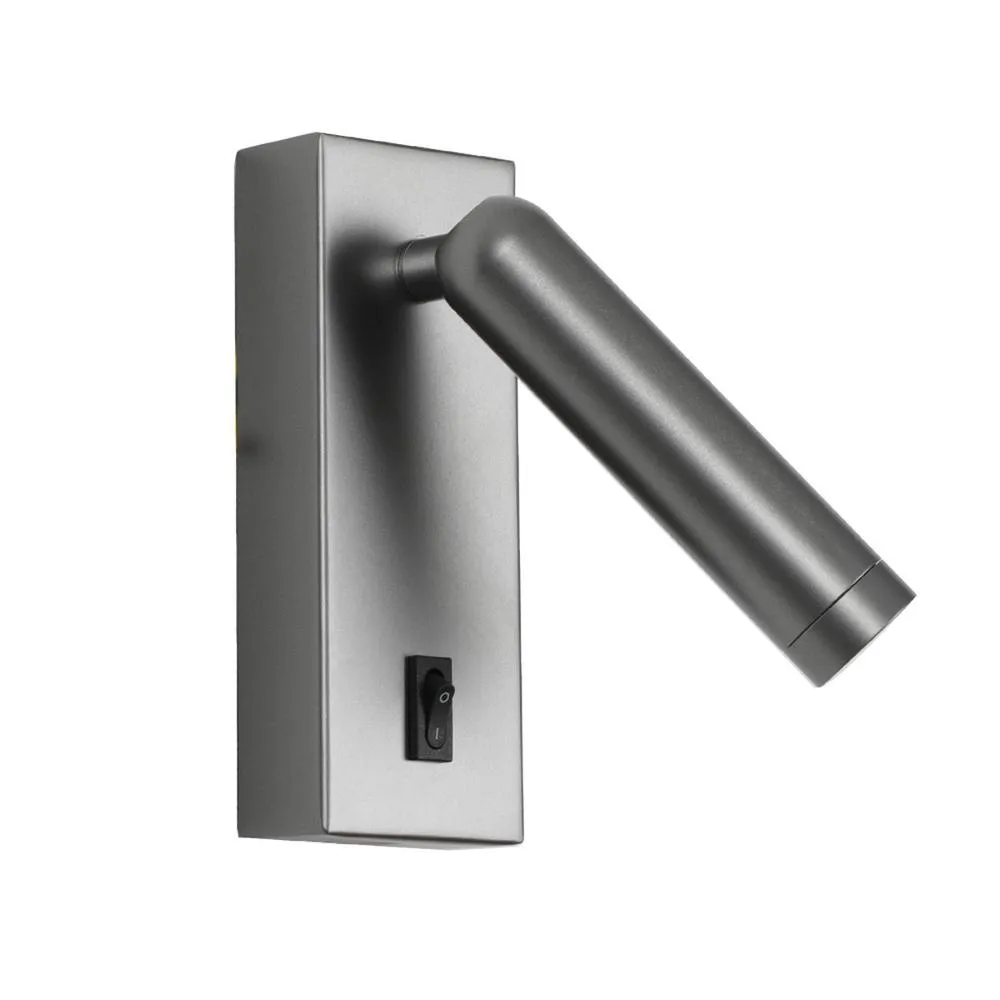 Netlighting Nova Reading Wall Light Grey 3000K Warm White 2