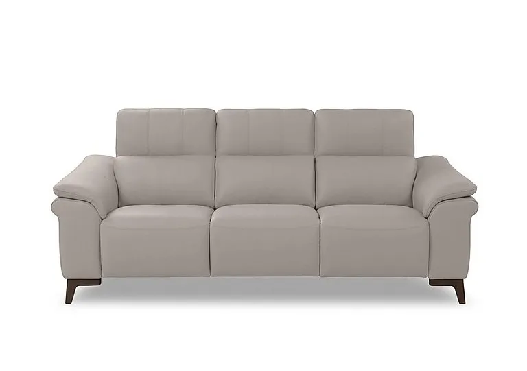 Marconi 3 Seater 3 Cushion Leather Sofa