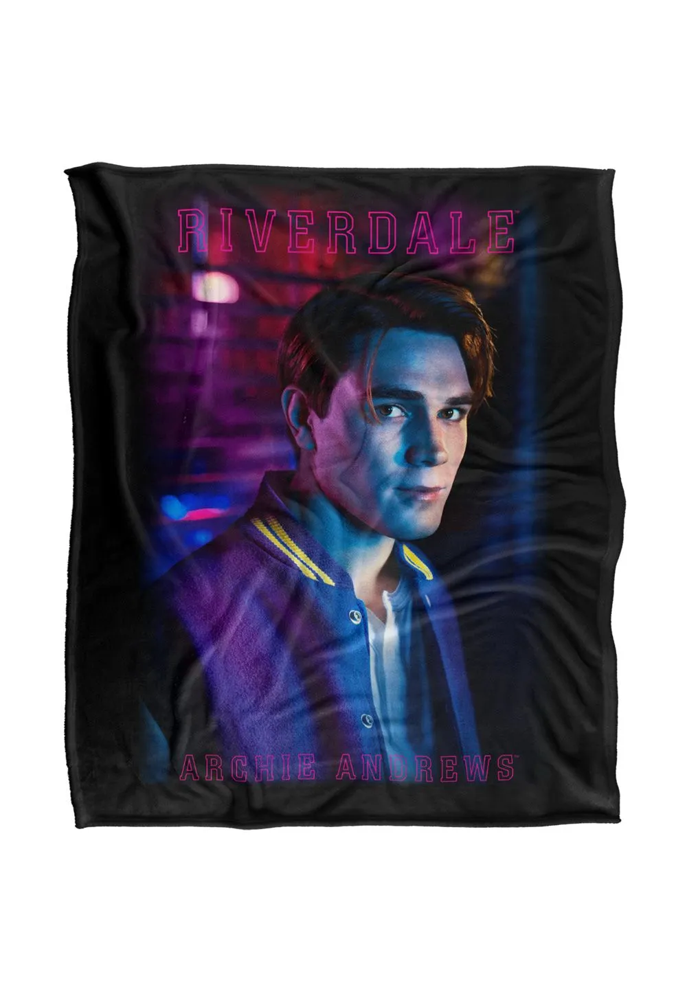 Warner Brothers Riverdale Silky Touch Super Soft Throw Blanket 152x127cm in White