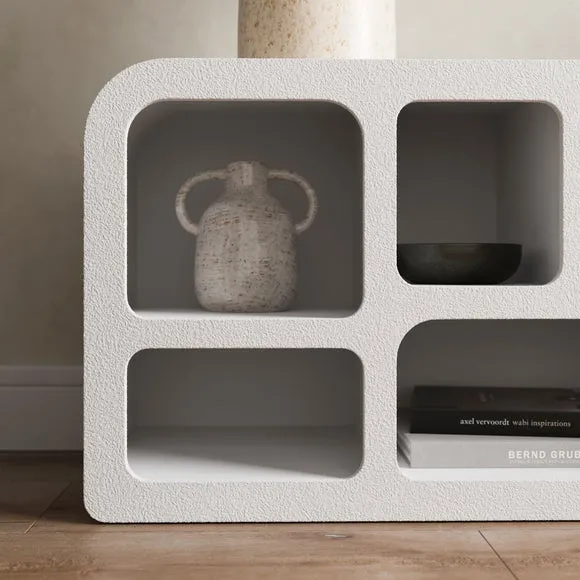 Drue Small Sculptural Shelving Unit 2