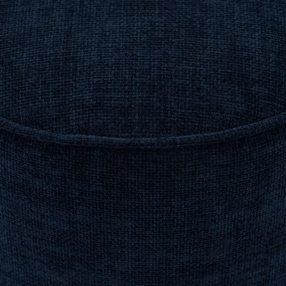 Chenille Round Pouffe 4