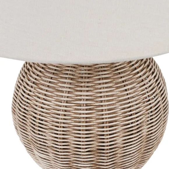 Raffles Rattan Table Lamp 4