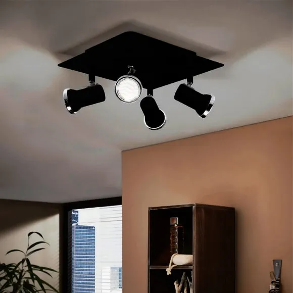 EGLO Tamara LED 4 Light Bathroom Semi Flush Spotlight 3