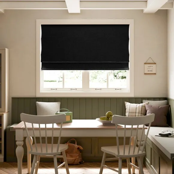 Luna Easy Chain Blackout Roman Blind 1