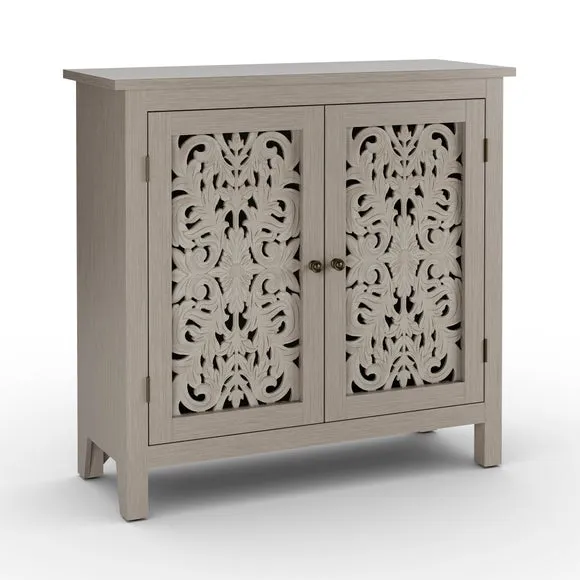 Eden Small Sideboard, Grey Washed 6