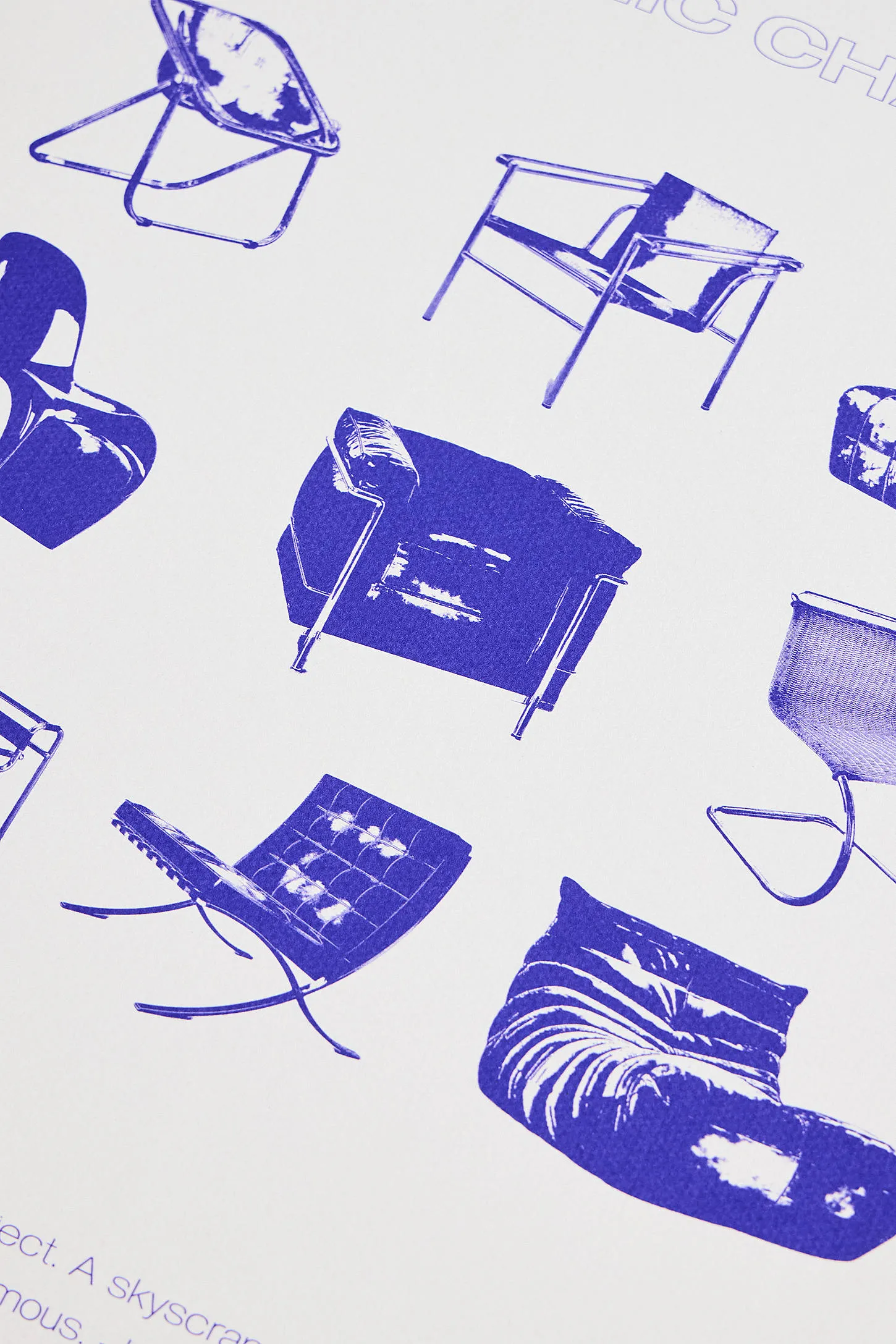 Iconic Chair 30x40cm Wall Art Print A3 2