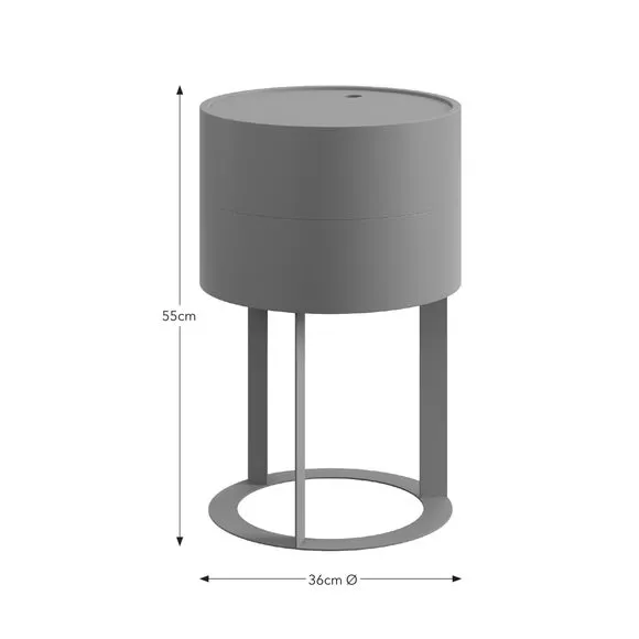 Addison Swivel Bedside Table 6