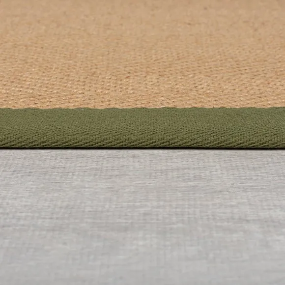 Herringbone Jute Border Rug 4