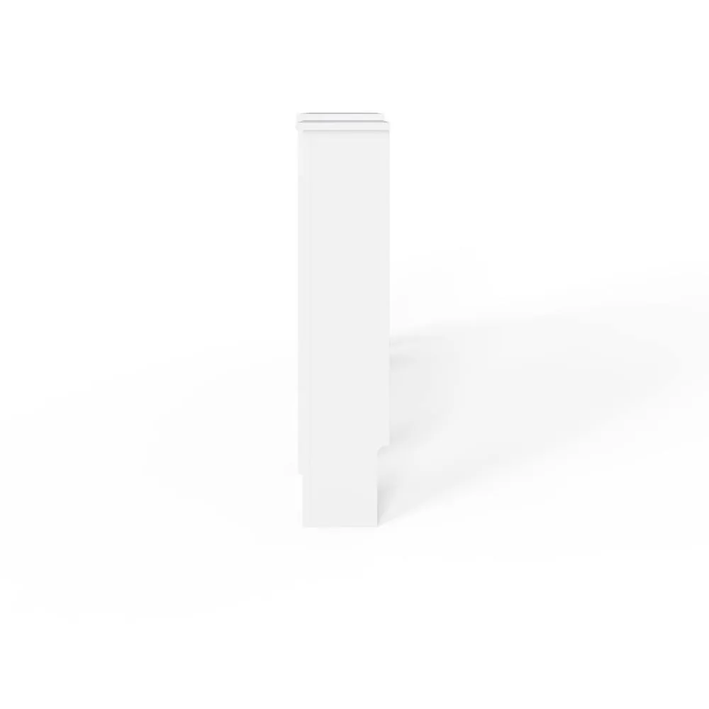 GFW Harrison Adjustable Radiator Cover in White 4