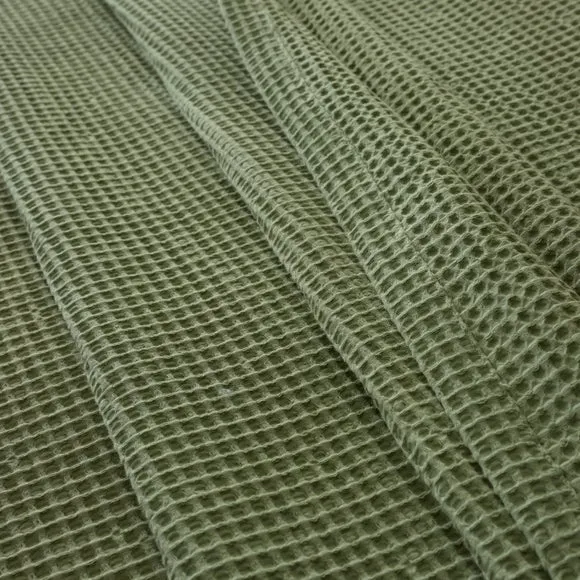 Otis Waffle 100% Cotton Throw Blanket 2