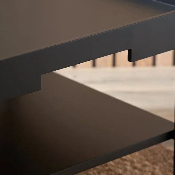 Marnie Coffee Table, Black Wood 5