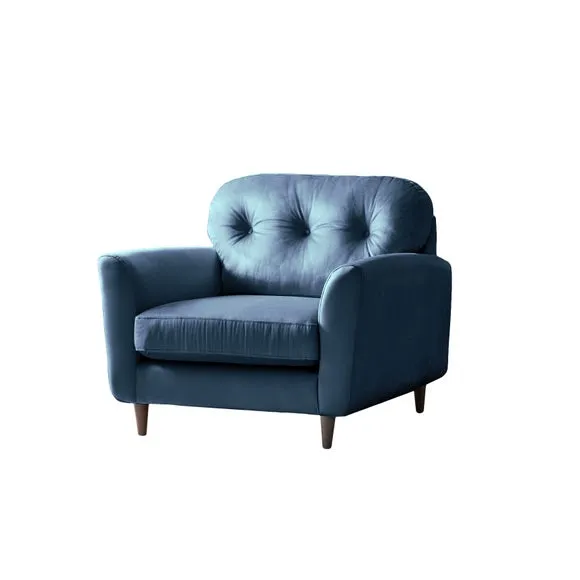 Sven Opulent Velvet Snuggle Chair 4