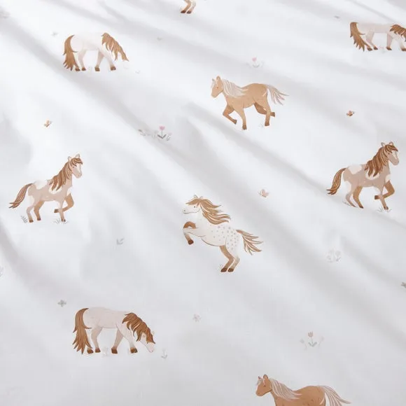 Pony Meadows Duvet Cover and Pillowcase Set 6