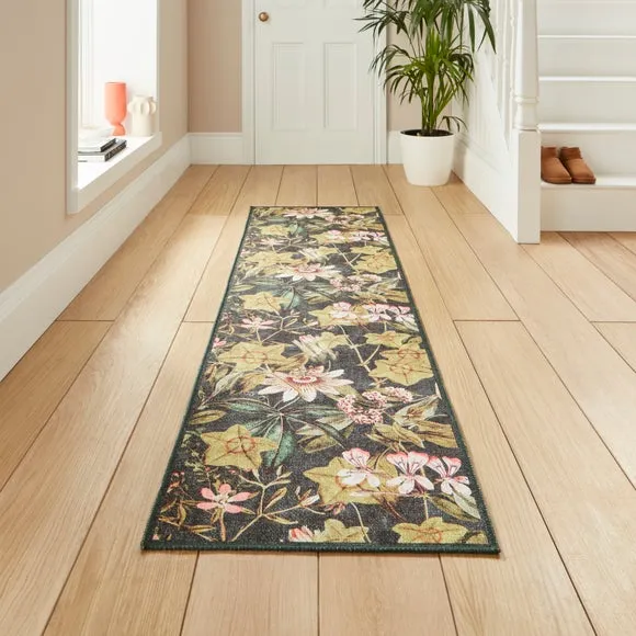 Clarke and Clarke Passiflora Washable Rug 1