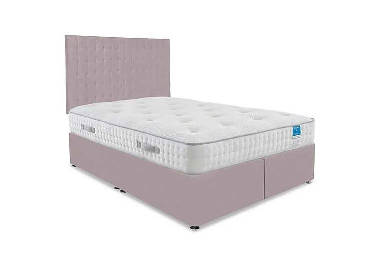 Ergo Deluxe Divan Set - Super King - Plush Lilac