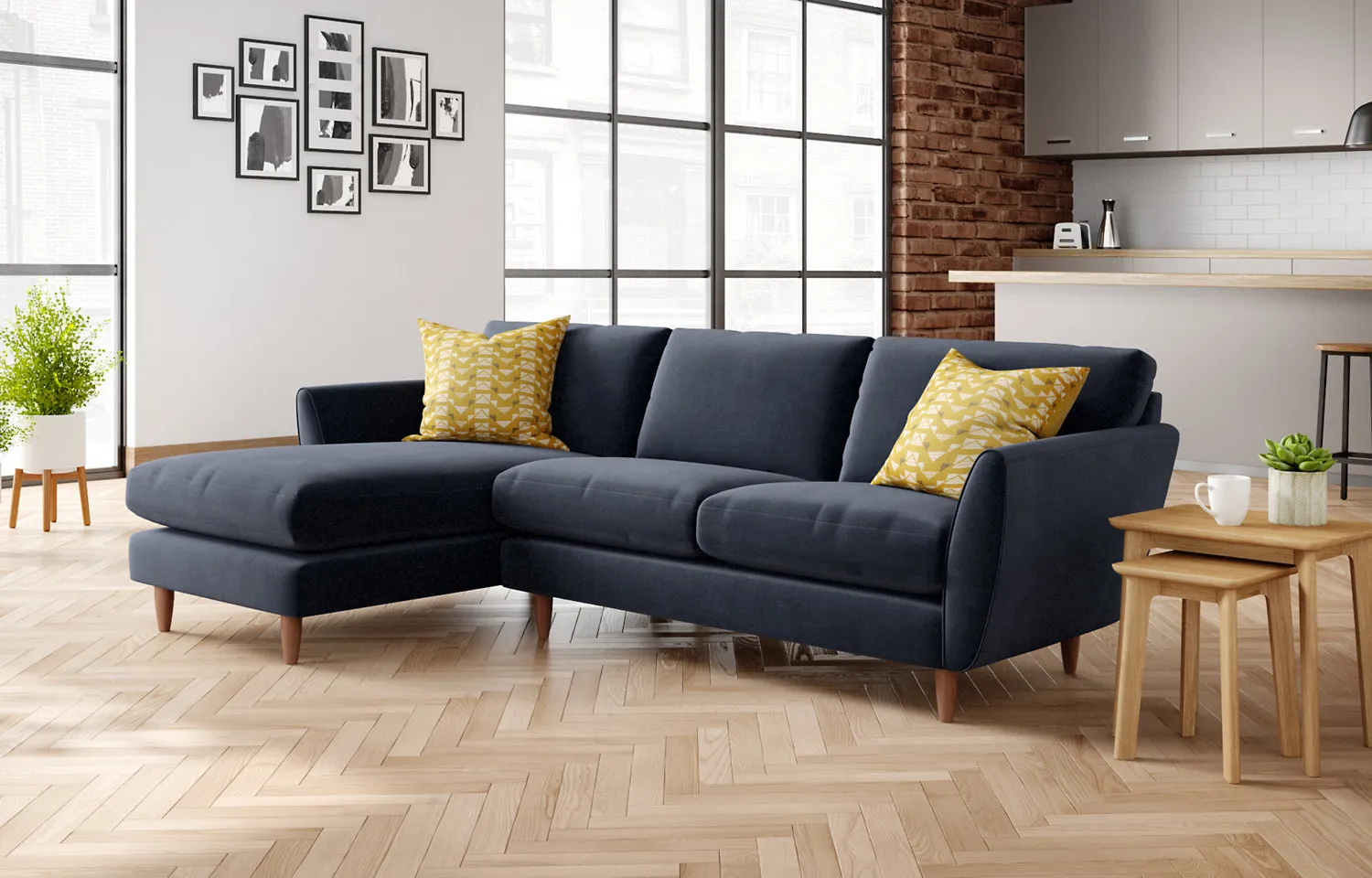 M&S Hardy Chaise Sofa (Left-Hand)
