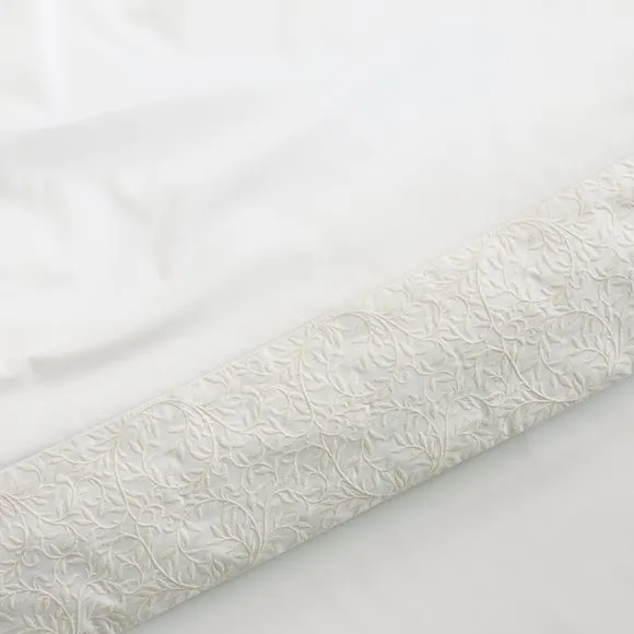 Dorma Elmley Embroidered 100% Cotton Flat Sheet 3